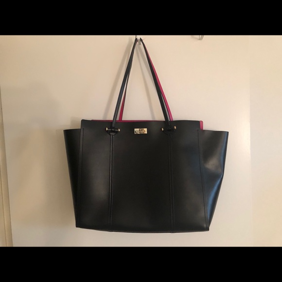Authentic Kate Spade Black leather purse - Picture 1 of 7